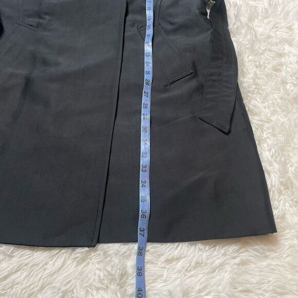New with Tags Reitmans Trench Coat Black Womens Size XL Water Repellant - Picture 6 of 9
